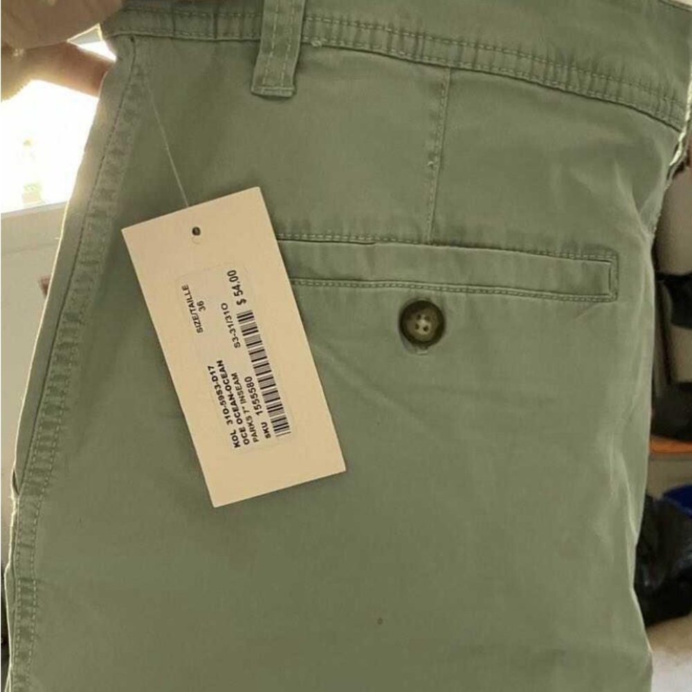 men’s Park’s shorts, 7” inseam shorts.